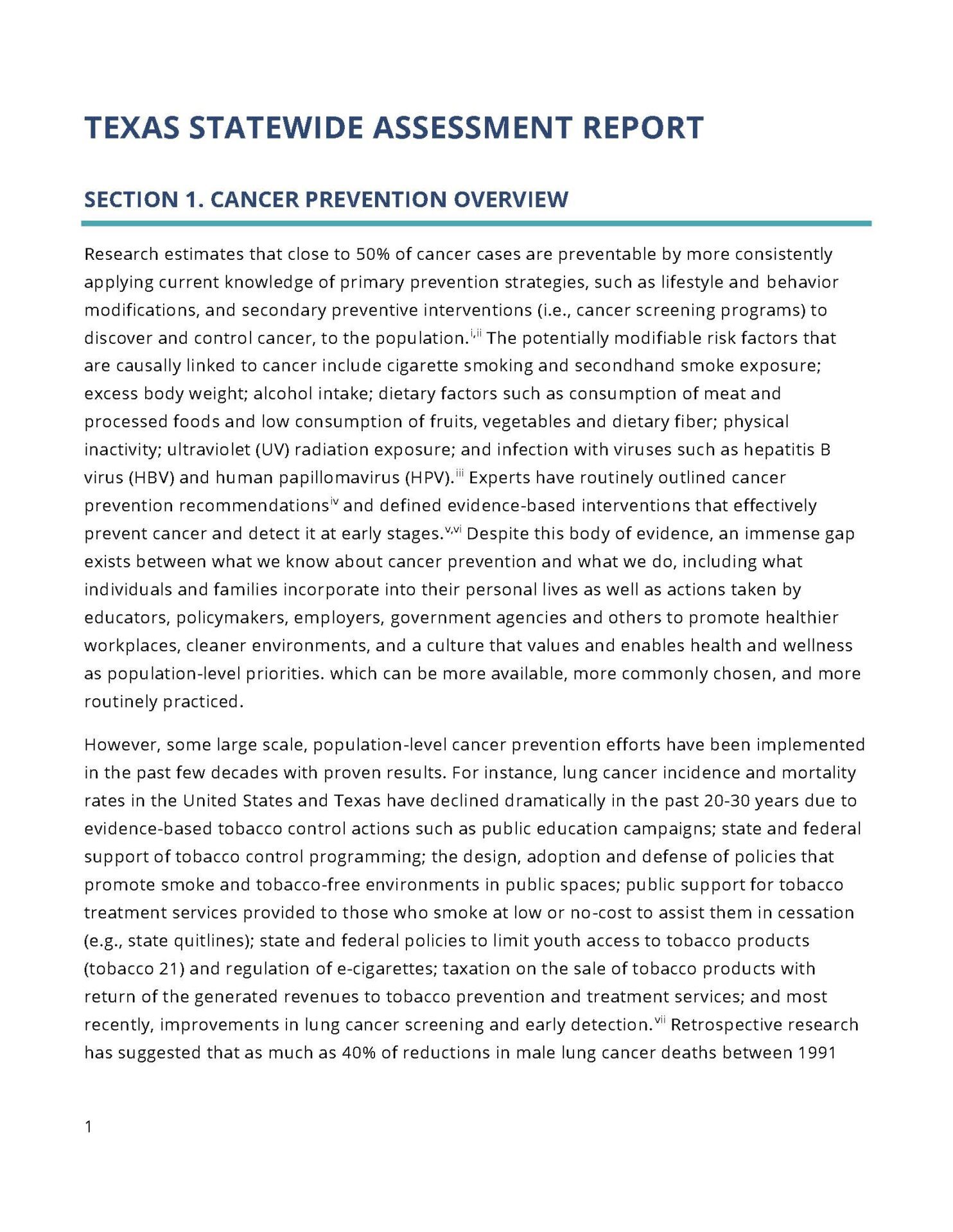 The Cancer Prevention and Research Institute of Texas Prevention ...