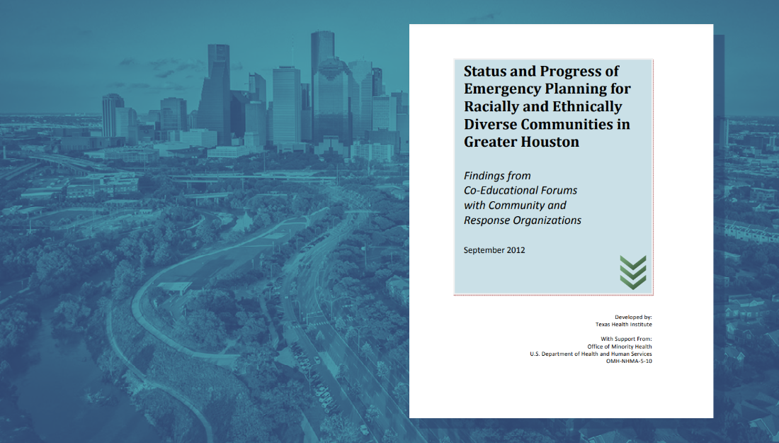 Status and Progress of Emergency Planning for Racially and Ethnically Diverse Communities in Greater Houston