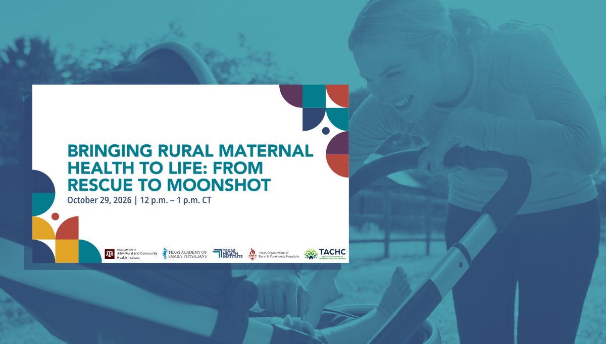 Bringing Rural Maternal Health to Life: From Rescue to Moonshot